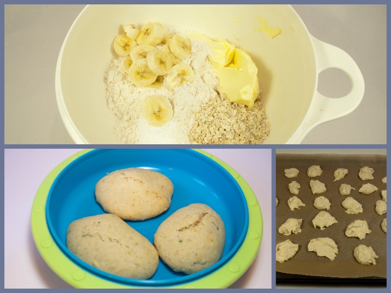 Dinkel-Bananen-Taler › Für Babys kochen leicht gemacht