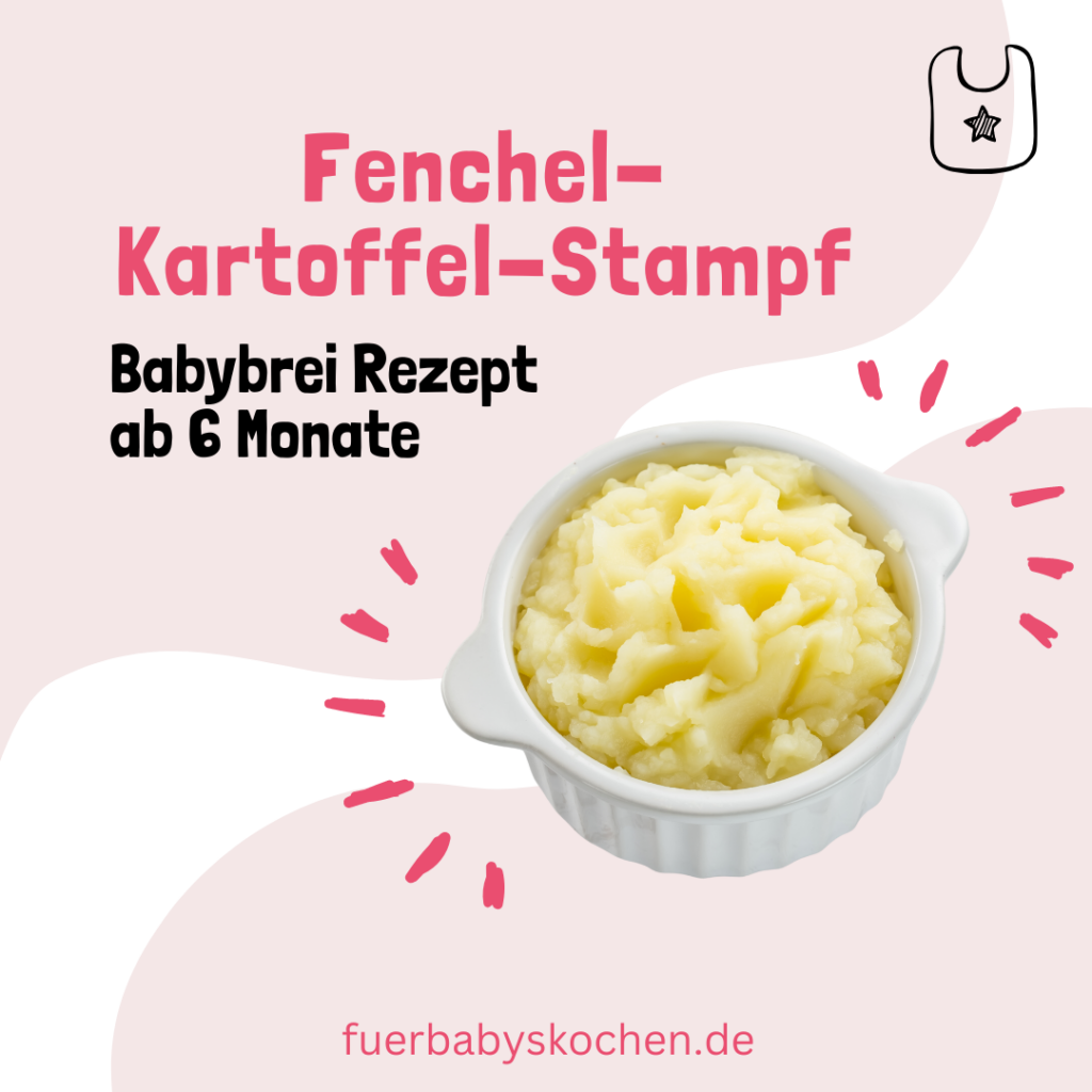 Fenchel-Kartoffel-Stampf Babybrei Rezept ab 6 Monate