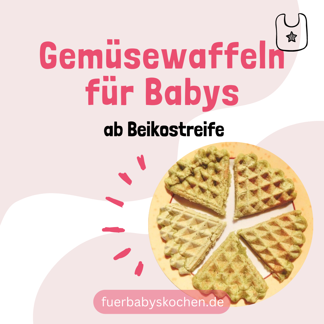 Gemüsewaffeln für Baby | Breifrei und BLW Waffelrezept - Für Babys kochen  leicht gemacht