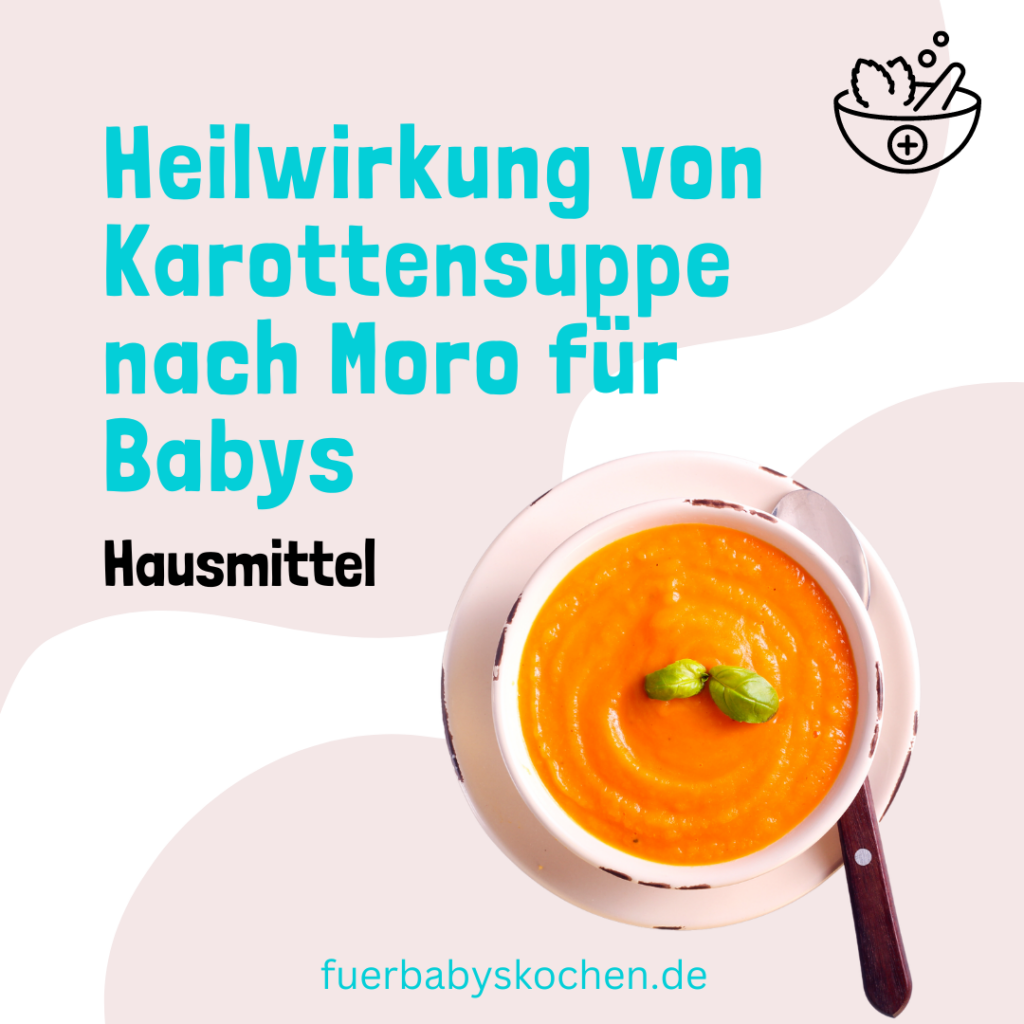 Heilwirkung von Karottensuppe nach Moro für Babys