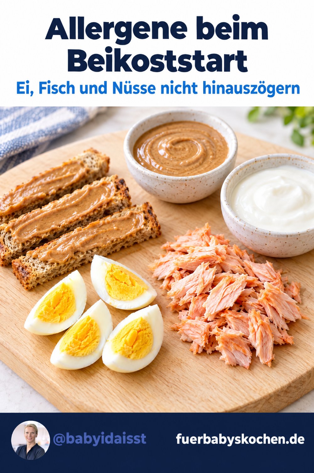 Allergene beim Beikoststart: Ei, Fisch und Nüsse nicht hinauszögern